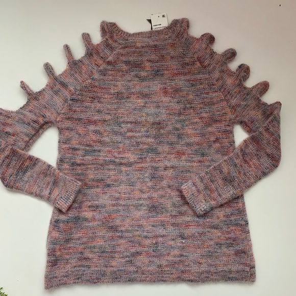 Banjara Caged Sleeve Sweater Multicolor - Picture 5 of 5